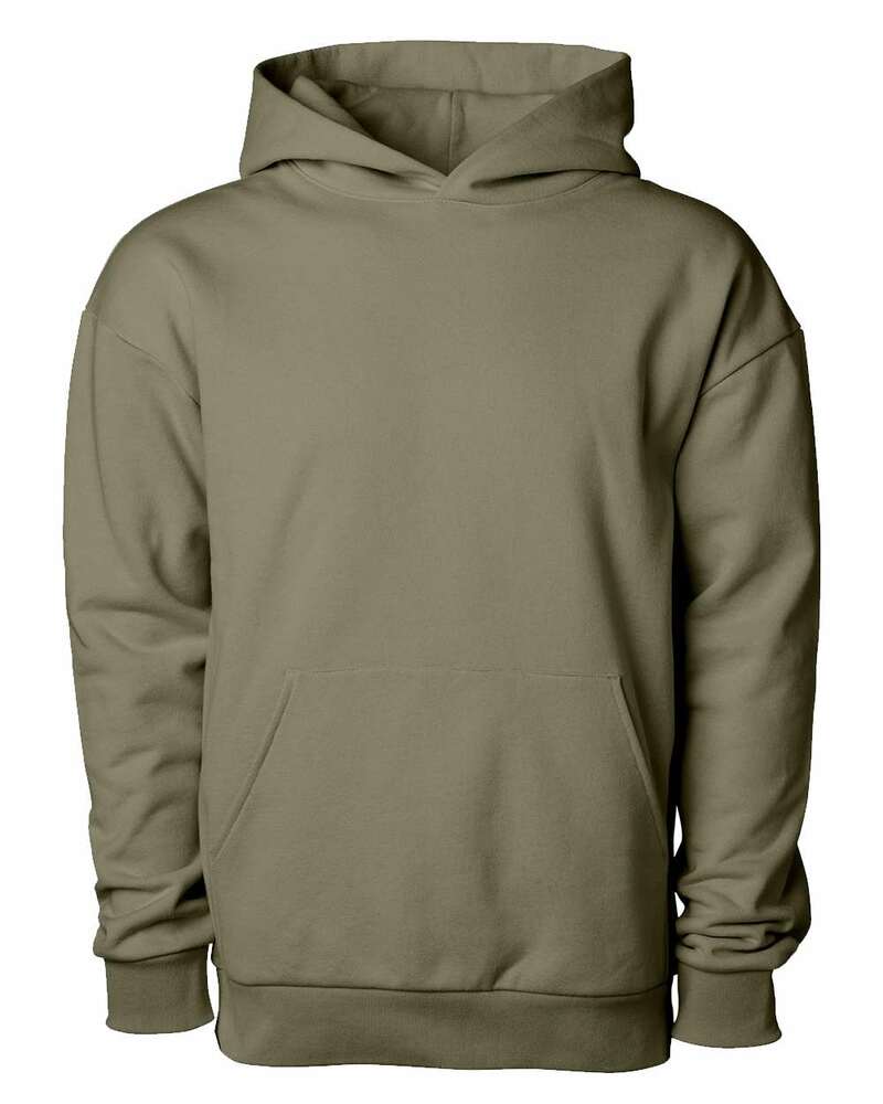 Independent Trading Co. IND420XD Mainstreet Hooded Sweatshirt Front Fullsize"