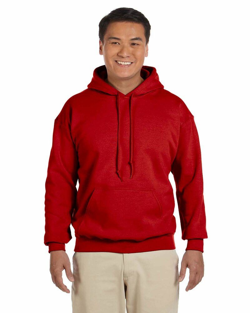 gildan g185 adult heavy blend™ 8 oz., 50/50 hooded sweatshirt Front Fullsize