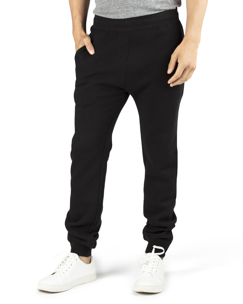 threadfast apparel 320p unisex ultimate fleece jogger pant Front Fullsize
