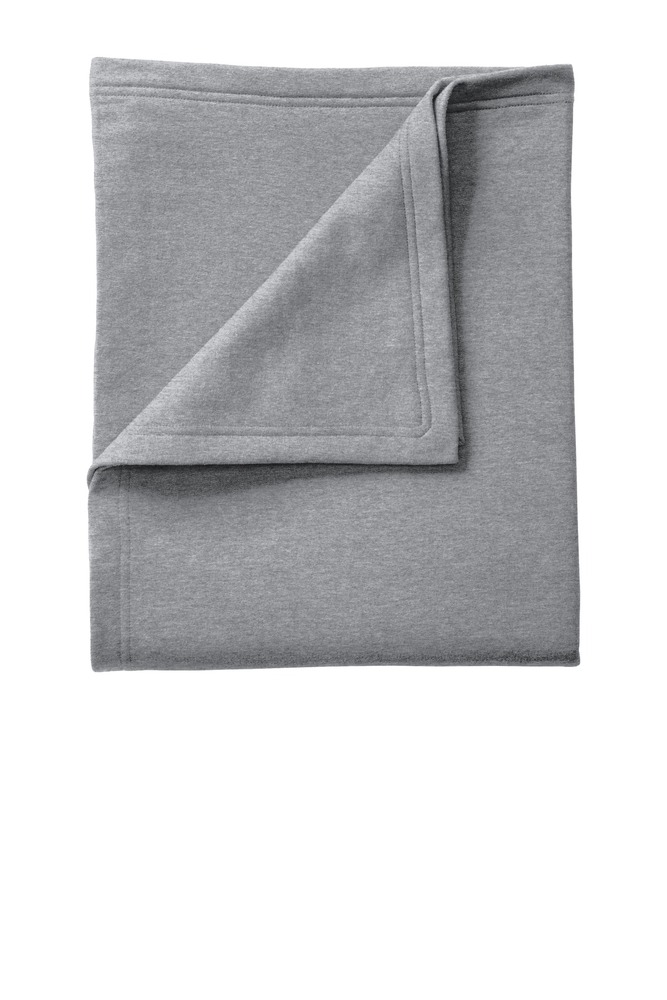 port & company bp78 core fleece sweatshirt blanket Front Fullsize