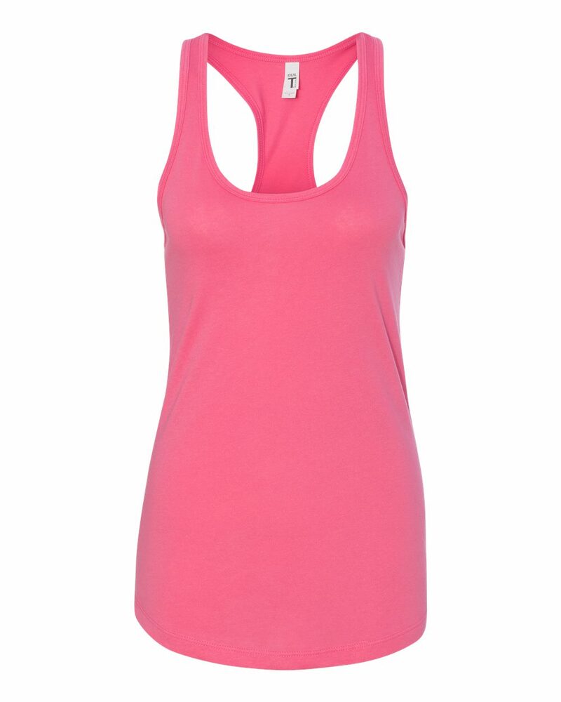 next level n1533 ladies' ideal racerback tank Front Fullsize