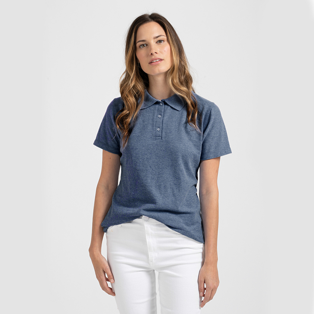 tultex t401 50 sport polo Front Fullsize