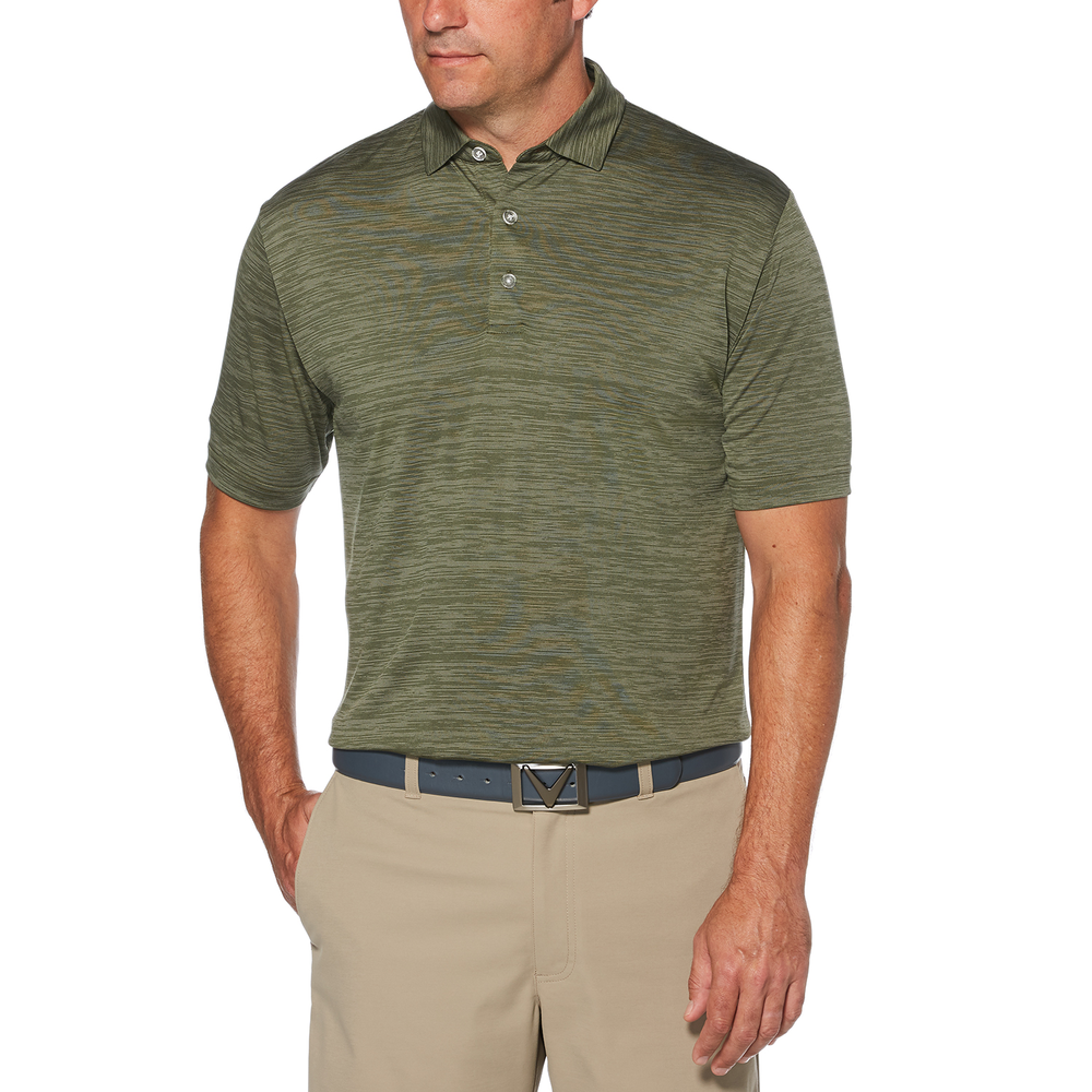 Callaway CGM737 Callaway Men's Broken Stripe Polo ShirtSpace