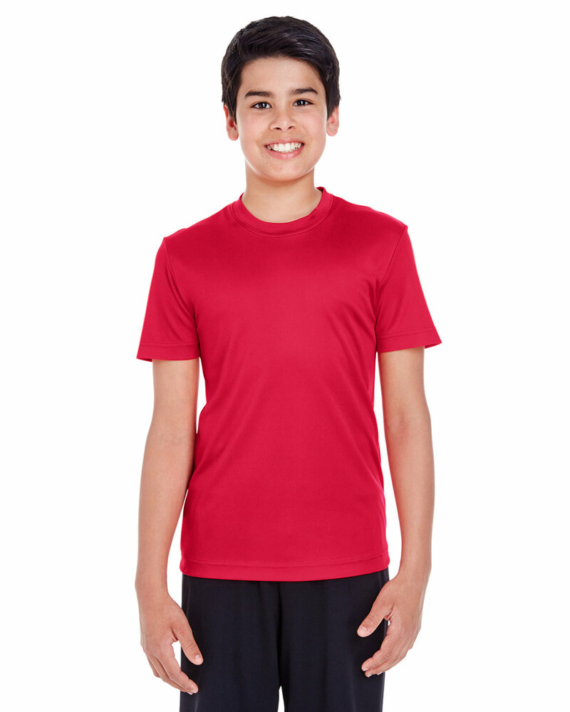 team 365 tt11y youth zone performance t-shirt Front Fullsize