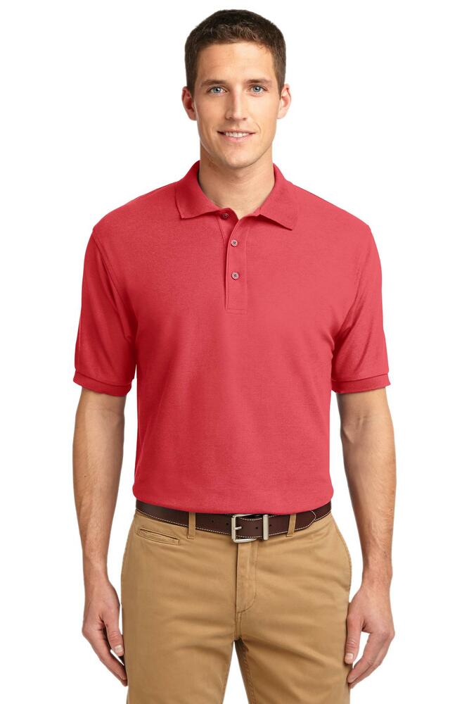 Port Authority K500 Silk Touch™ Polo Front Fullsize"