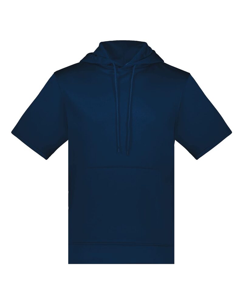 Augusta Sportswear 6871 Wicking Fleece Short Sleeve Hoodie Front Fullsize"