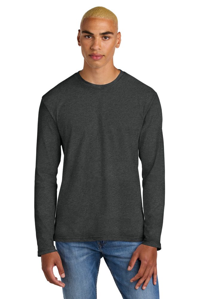 district dt105 perfect weight ® long sleeve tee Front Fullsize