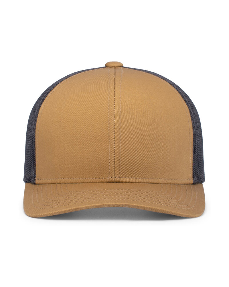 Pacific Headwear P113 Eco Trucker Snapback Cap Front Fullsize"