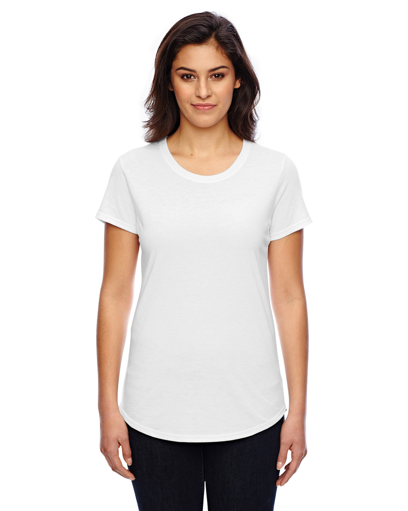 Anvil by Gildan 6750L Ladies Tri-Blend Tee Front Fullsize"