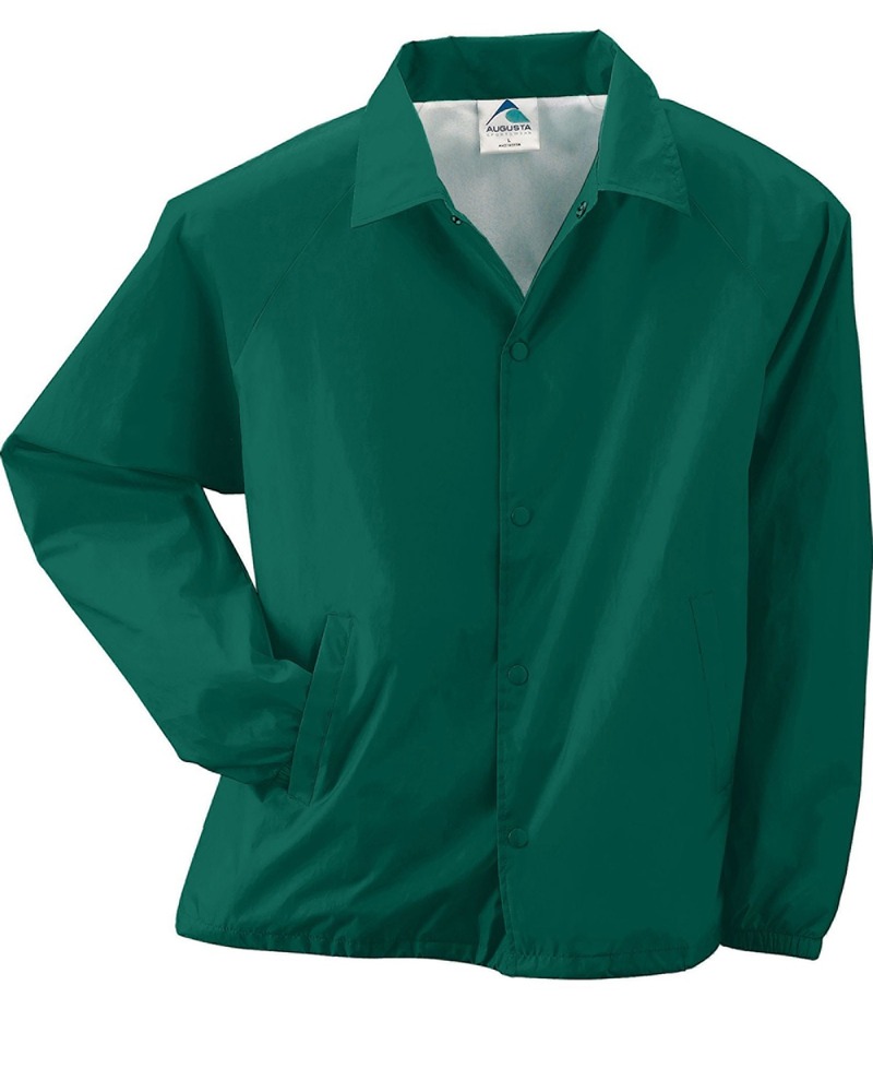 Augusta Sportswear 3100 Nylon Coach's Jacket/Lined Front Fullsize"