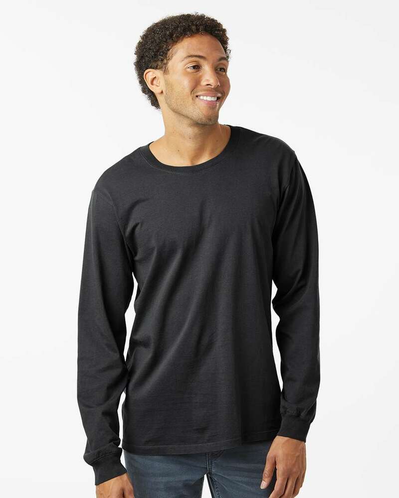 SoftShirts 220 Classic Long Sleeve T-Shirt Front Fullsize"