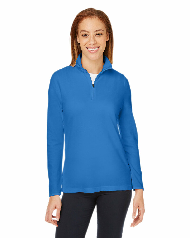 Devon & Jones DG400W New Classics™ Ladies' Performance Quarter-Zip Front Fullsize"