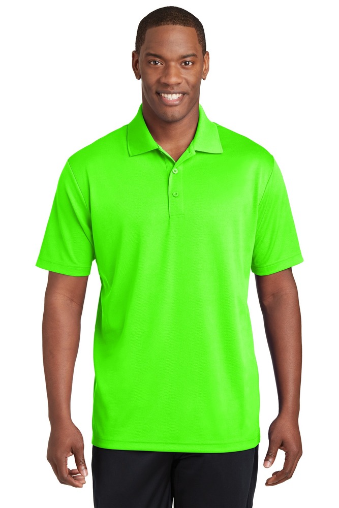 Sport-Tek ST640 PosiCharge ® RacerMesh ® Polo Front Fullsize"