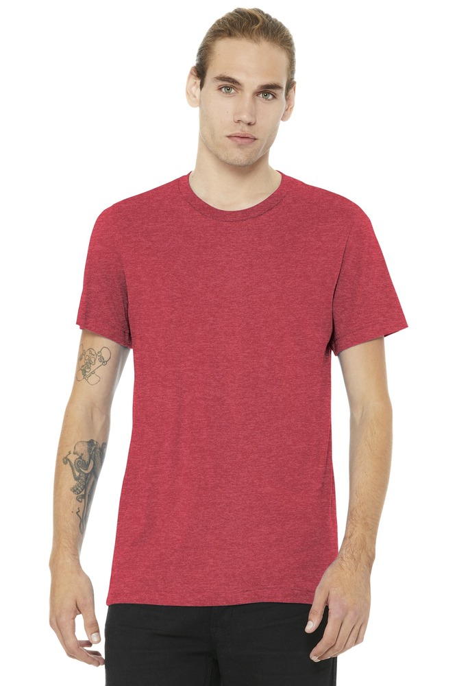 Bella + Canvas 3001CVC Unisex Heather CVC T-Shirt Front Fullsize"