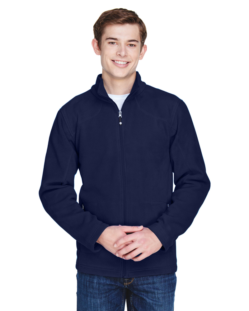 North End 88172 Men's Voyage Fleece Jacket Front Fullsize"