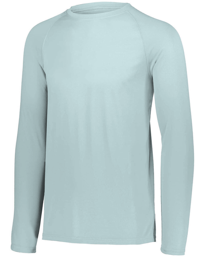 augusta sportswear 2795 attain wicking long sleeve tee Front Fullsize