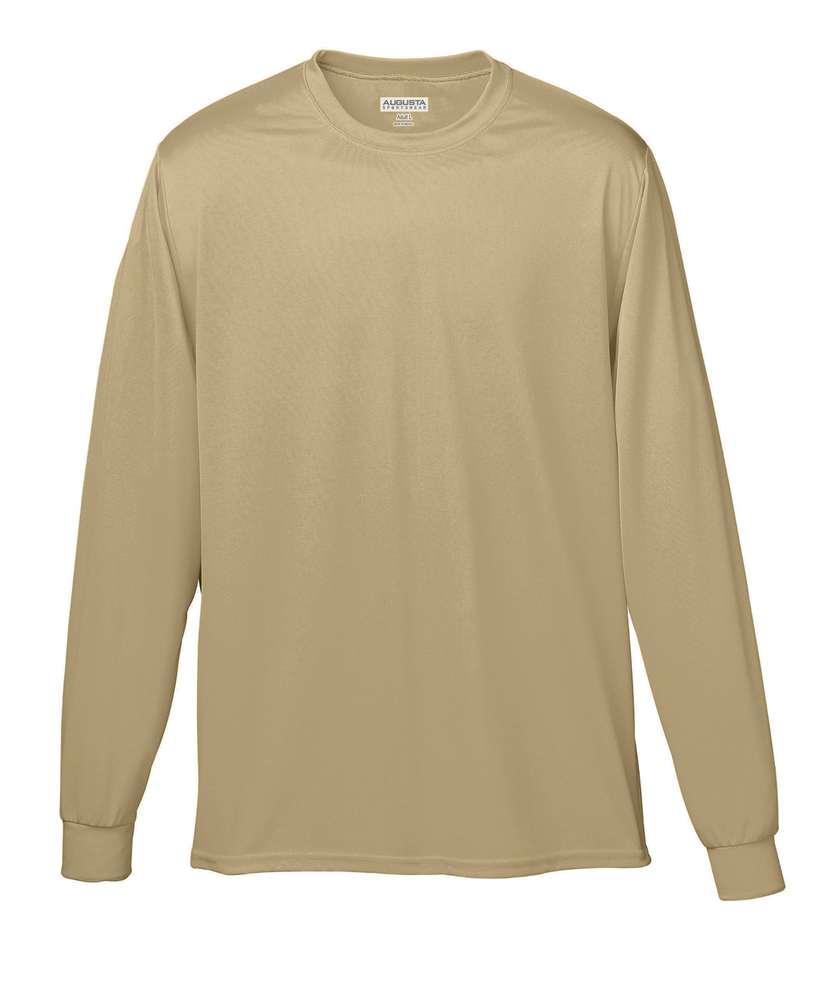 Augusta Sportswear 788 NexGen Wicking  Long Sleeve Tee Front Fullsize"