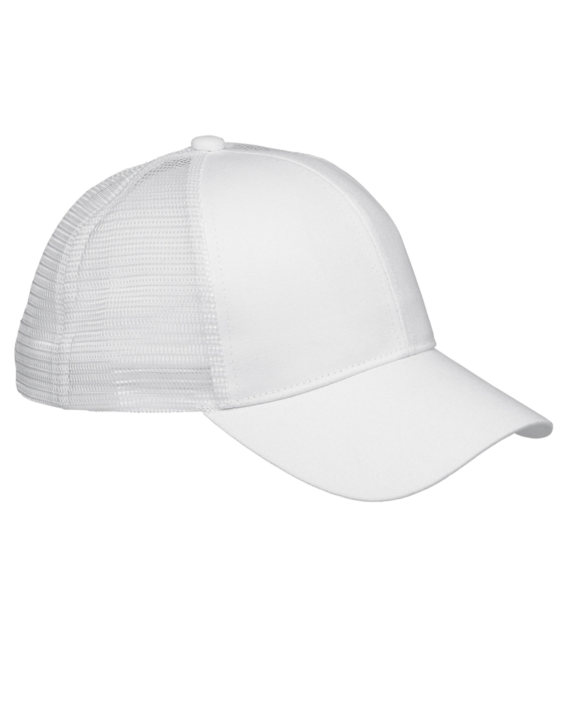 big accessories bx019 6-panel structured trucker cap Front Fullsize