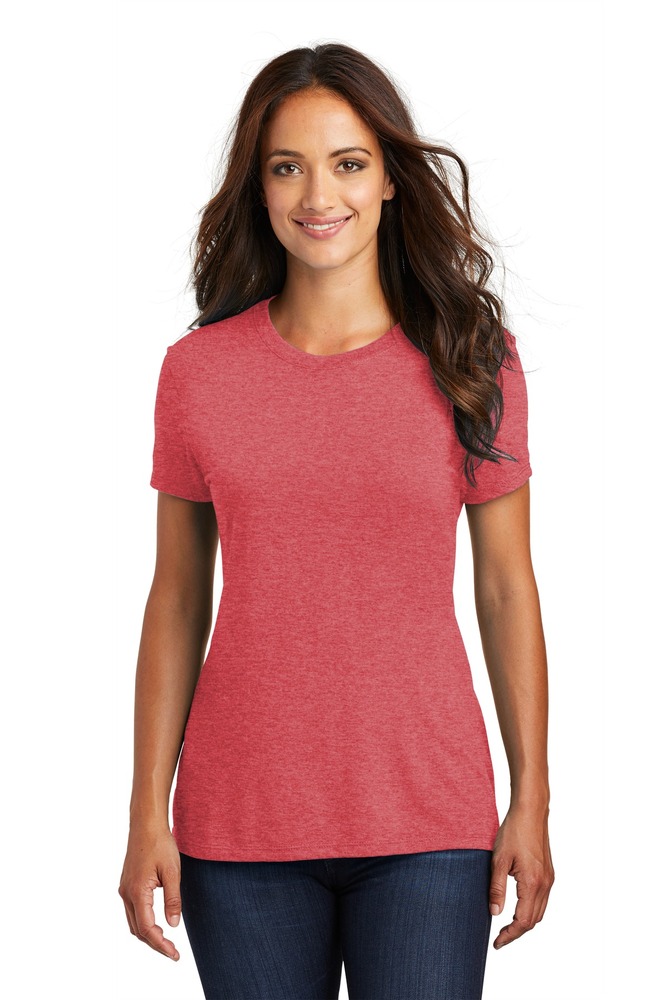 district dm130l women's perfect tri ® tee Front Fullsize