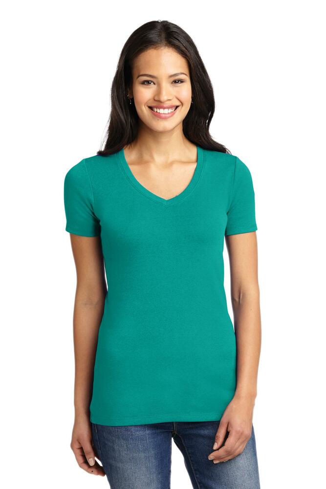 Port Authority LM1005 Ladies Concept Stretch V-Neck Tee Front Fullsize"