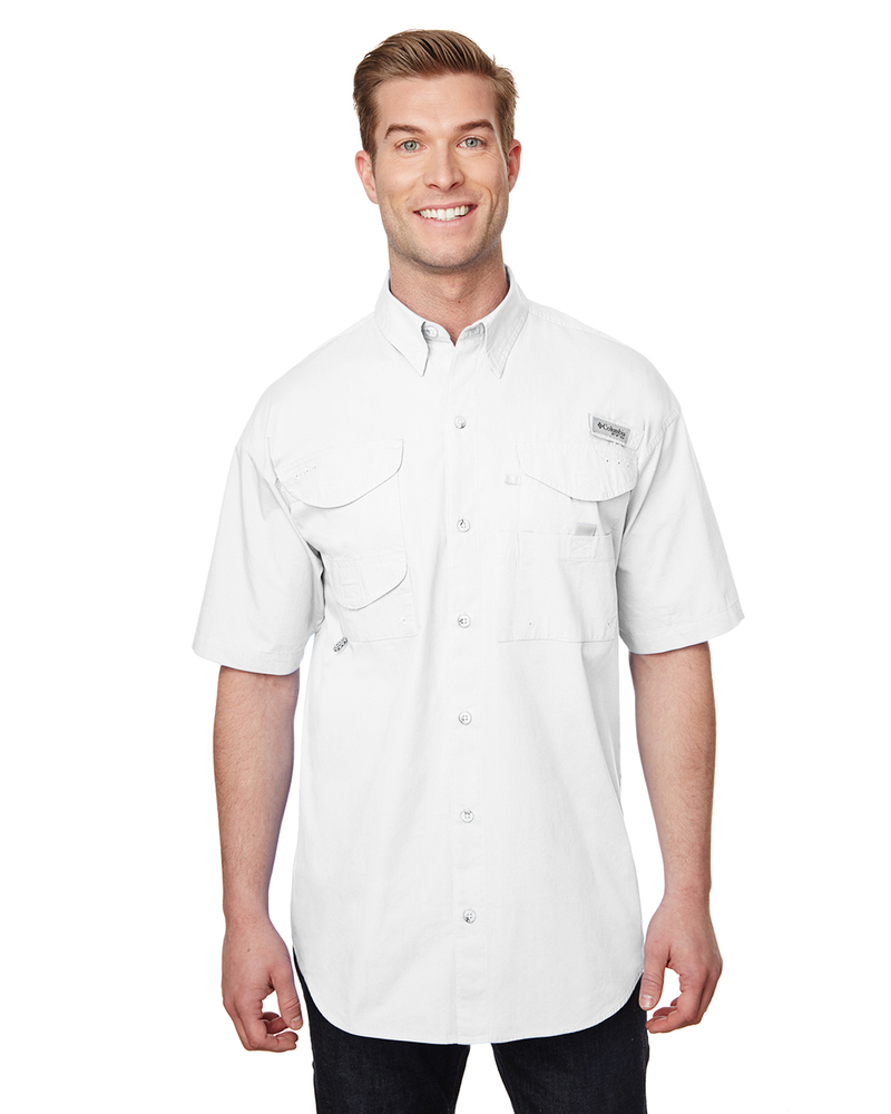 Columbia 7130 Men's Bonehead™ Short-Sleeve Shirt Front Fullsize"