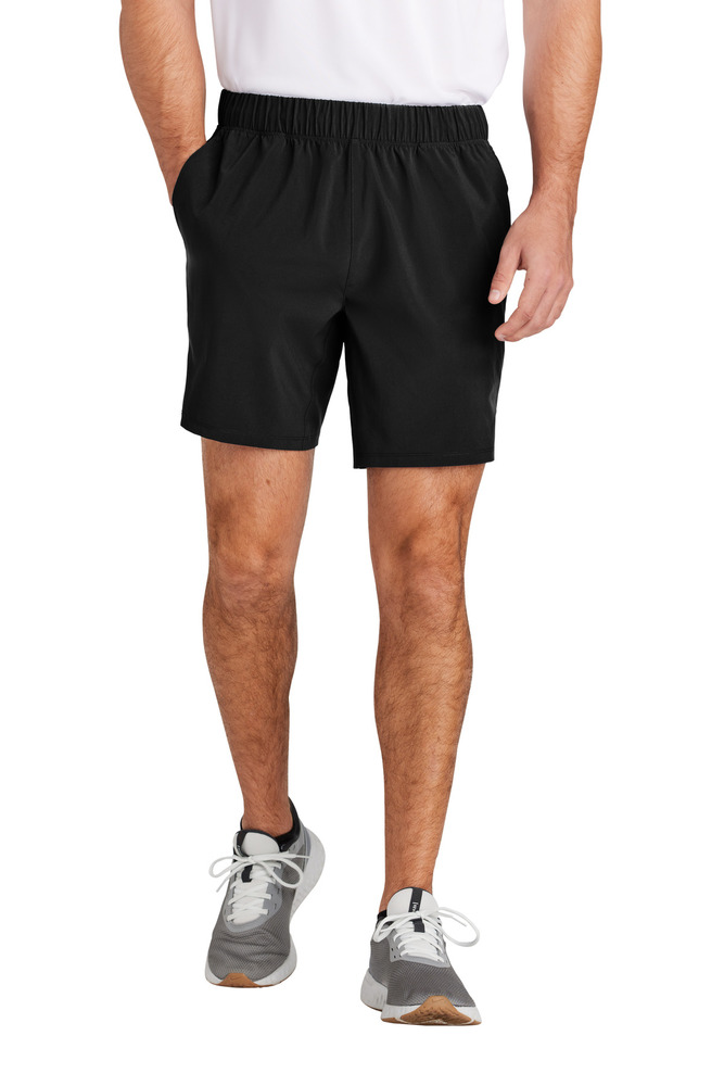 sport-tek st485 repeat 7' short Front Fullsize