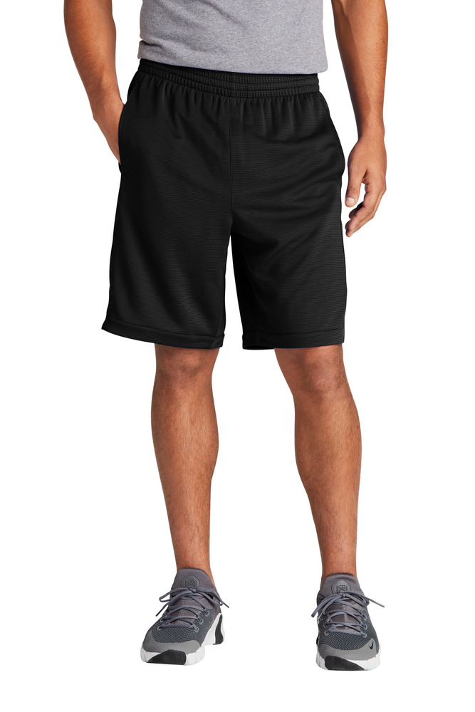 sport-tek st575 posicharge ® position short with pockets Front Fullsize