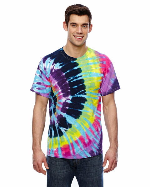 Tie-Dye CD101 | Adult 5.4 oz. 100% Cotton Spider T-Shirt | ShirtSpace