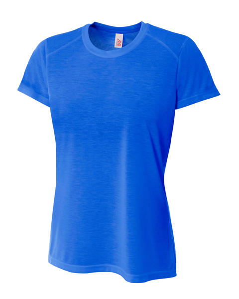 A4 NW3264 | Ladies' Shorts Sleeve Spun Poly T-Shirt | ShirtSpace