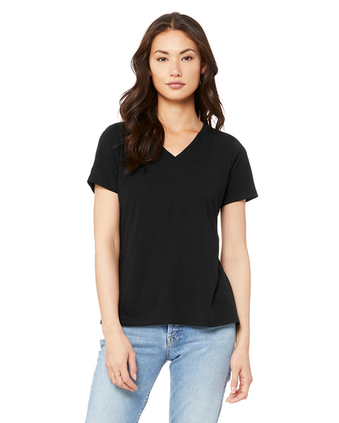 Bella + Canvas 6415 | Ladies' Relaxed Triblend V-Neck T-Shirt | ShirtSpace