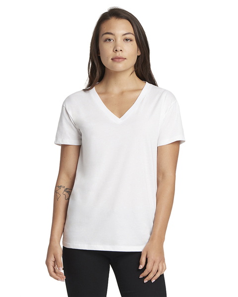 Next Level 3940 Ladies Relaxed V Neck T Shirt Shirtspace