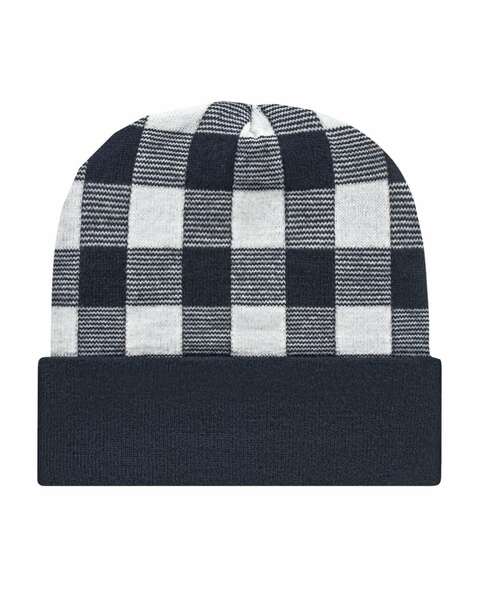 CAP AMERICA RKP12 | USA-Made Plaid Beanie | ShirtSpace