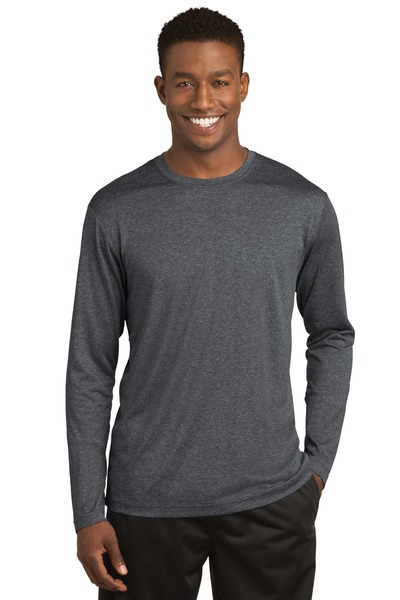 Sport-Tek ST360LS | Long Sleeve Heather Contender ™ Tee | ShirtSpace