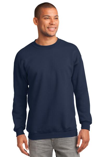 Port & Company PC90T | Tall Essential Fleece Crewneck Sweatshirt ...