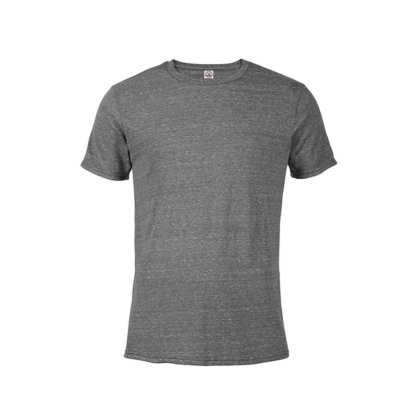 Delta 14600L | Delta Ringspun Adult Snow Heather Tee (new updated fit ...