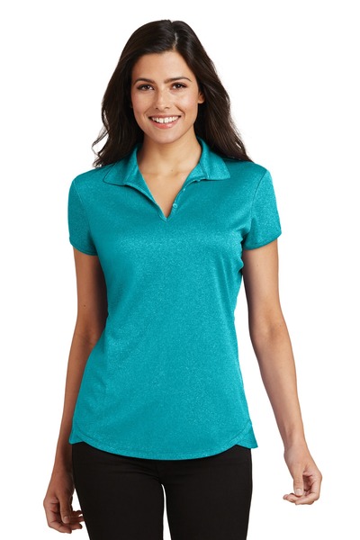 Port Authority L576 | Ladies Trace Heather Polo | ShirtSpace