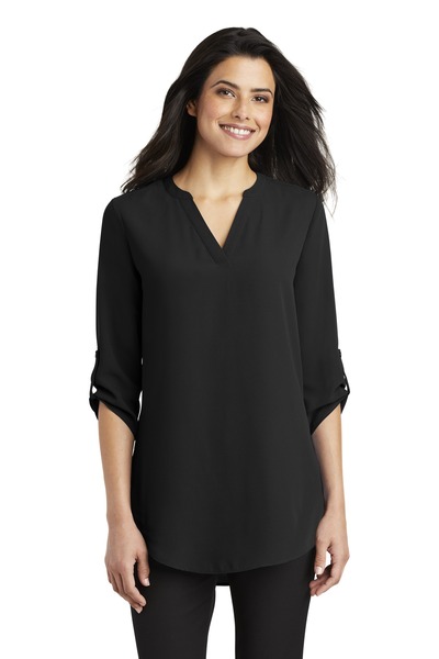 Port Authority LW701 | Ladies 3/4-Sleeve Tunic Blouse | ShirtSpace