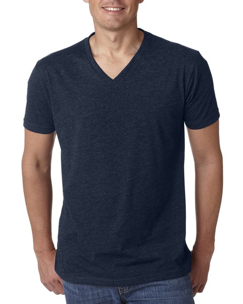 Next Level Apparel Men's CVC V-Neck T-Shirt - 6240, 60/40 Cotton/Polyester, Medium - View #8