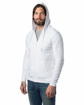 alternative a8805pf unisex eco-cozy fleece zip hooded sweatshirt Side Thumbnail