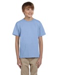 Hanes 5370 Youth EcoSmart ® 50/50 Cotton/Poly T-Shirt Front Thumbnail