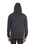 Threadfast Apparel 321H Unisex Triblend French Terry Hoodie Back Thumbnail