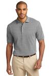 port authority k420 heavyweight cotton pique polo Front Thumbnail