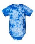 Dyenomite 340CR Infant Crystal Tie-Dyed Onesie Front Thumbnail