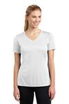 Sport-Tek LST353 Women's PosiCharge ® Competitor™ V-Neck Tee Front Thumbnail