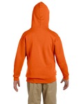 Jerzees 996Y Youth 8 oz. NuBlend® Fleece Pullover Hooded Sweatshirt Back Thumbnail