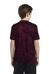 Sport-Tek YST370 Youth CamoHex Tee Back Thumbnail