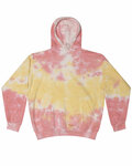 Tie-Dye CD877 Adult Tie-Dyed Pullover Hooded Sweatshirt Front Thumbnail