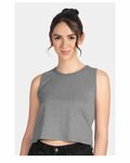Next Level 5083 Ladies' Festival Cropped Tank Front Thumbnail