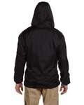 dickies d33237 fleece lined nylon hooded jacket Back Thumbnail