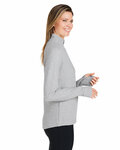 North End NE725W Ladies' Spirit Textured Quarter-Zip Side Thumbnail